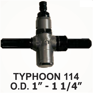 Động cơ nong ống khí nén TYPHOON 114