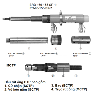 Dụng cụ nong ống-Bạc lồng dây rút ống TEC-CTTP-750