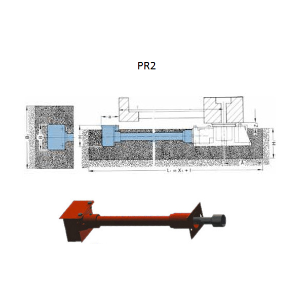 vít điều chỉnh mở rộng PR2+100mm FLI