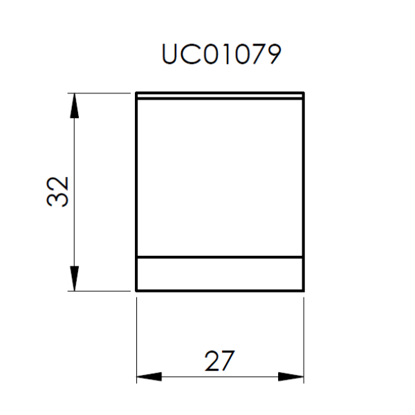 Dụng cụ phay mặt đầu ống MINI – K, UC 01079
