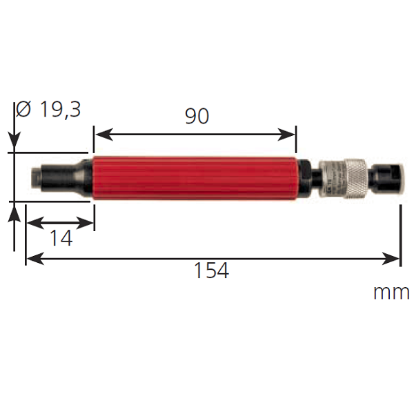 Máy mài thẳng khí nén LSA 70 11204401