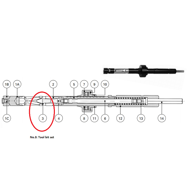 Dụng cụ tháo cắt ống TCOR 1000 16 N