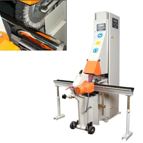 Máy đánh bóng ống vô tâm KS 100 BA