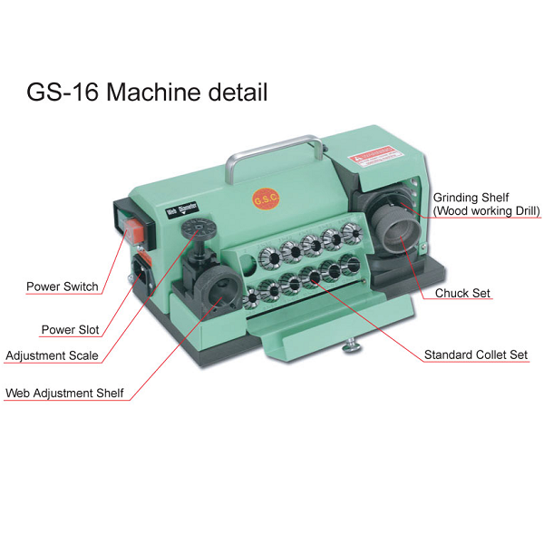 Máy mài mũi khoan GS 16